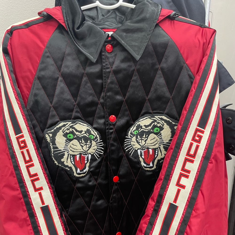 Gucci Silk bomber